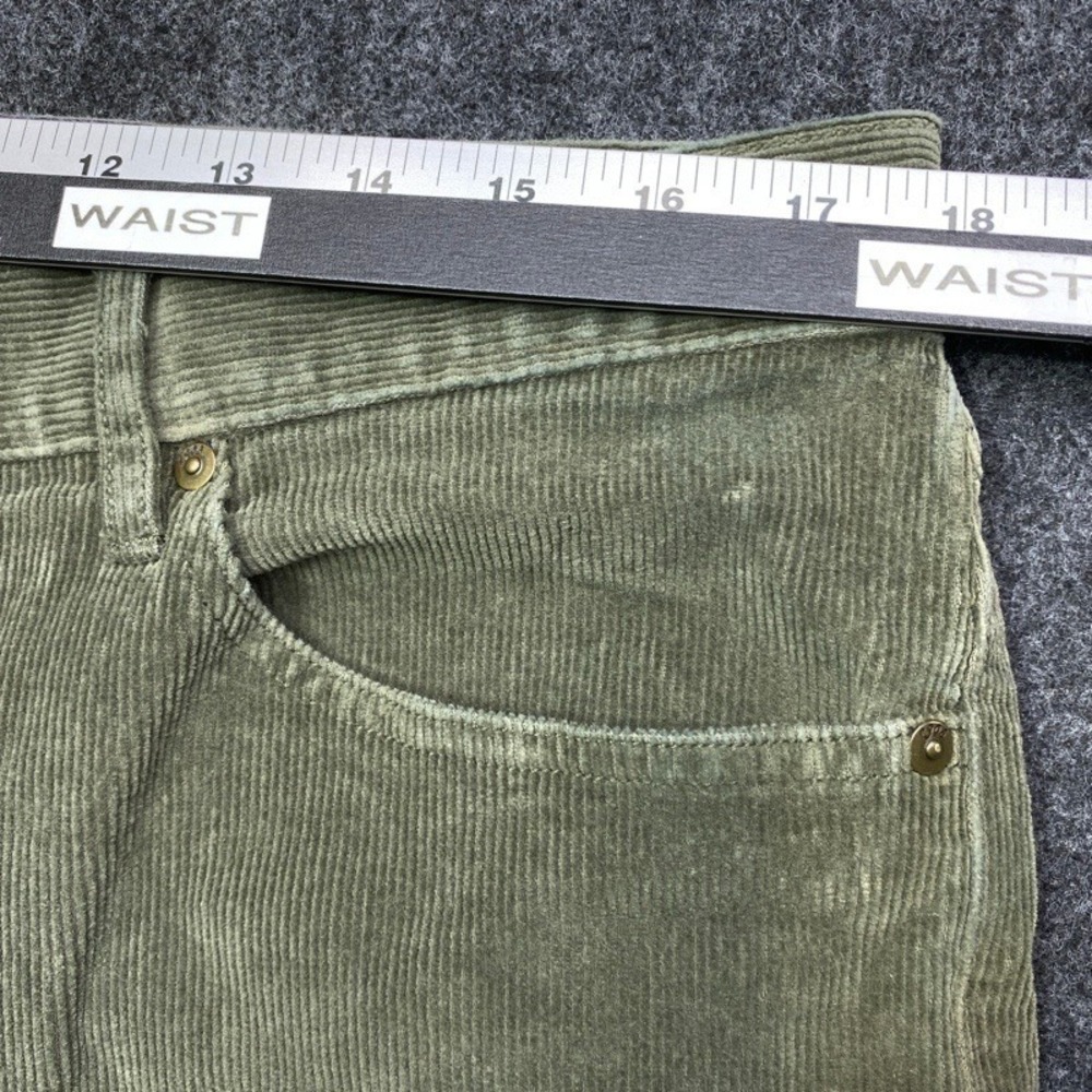 Jos. A. Bank Corduroy Pants Mens 36x32 Olive Green 1905 Tradition Tailored Fit - Picture 8 of 13